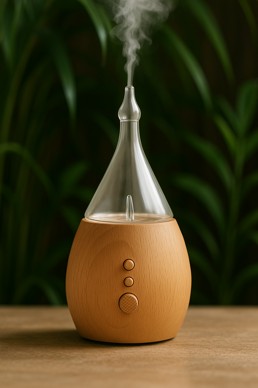 Diffuseur d'huile essentielle à base de bois